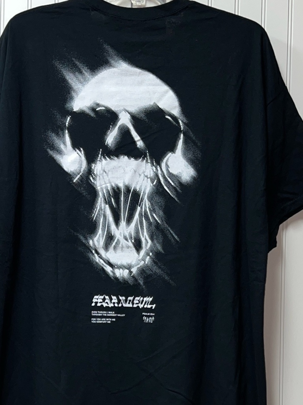 CVLA Civil Regime Psalm 23:4 Fear No Evil Shirt 3XL New NWOT